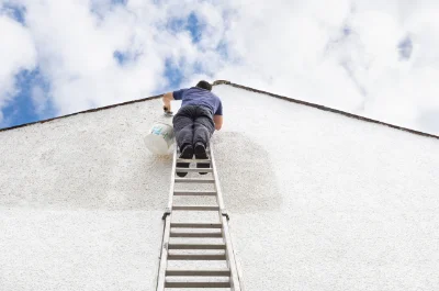 Peinture extérieure à Accous — façades et ravalement